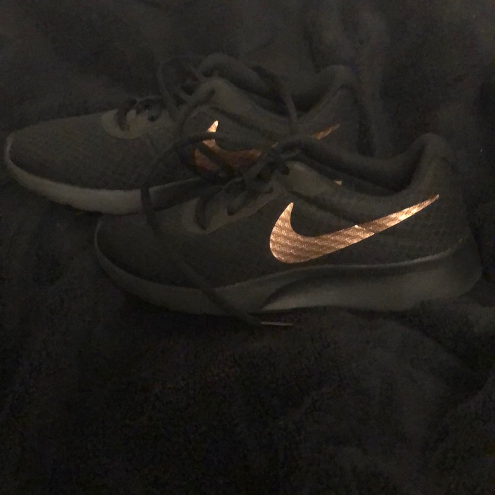 Black sneakers